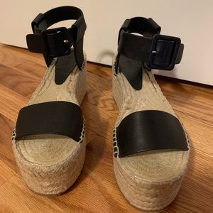 VINCE Women's Abby Espadrille Platform Sandals, 9